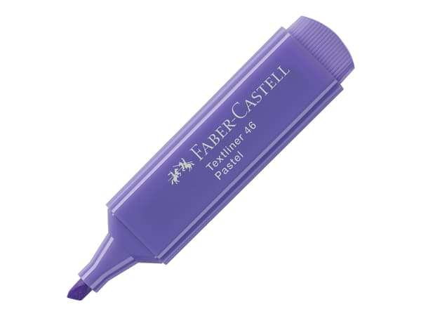 Faber-Castell TEXTLINER 46 Pastel - Markeringspenn - lilla - vannbasert blekk - 1-2-5 mm