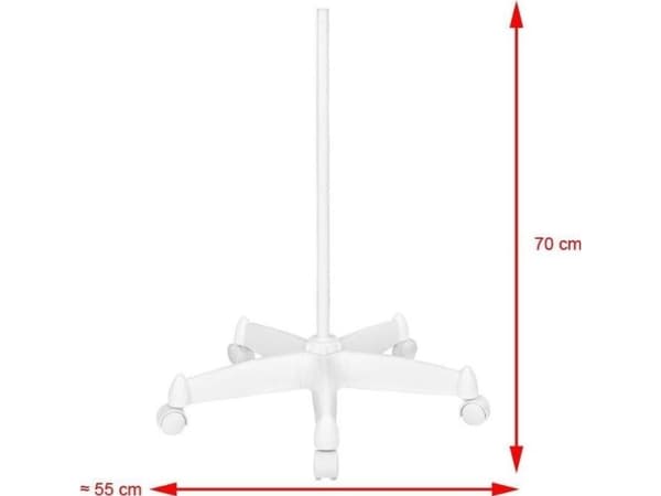 Activeshop LAMPA LUPA LED GLOW MOONLIGHT 8013/6"" WHITE ZE STATYWEM
