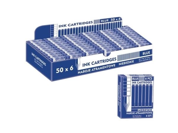 Starpak KORTE PENNEPATRONER 6 STK (STK080021)