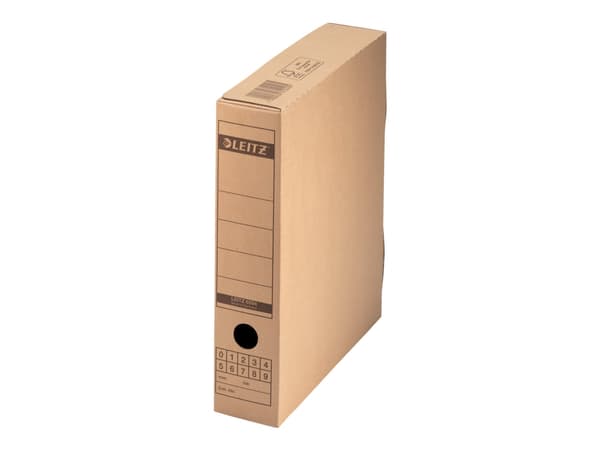 Leitz - Boksfil - for A4 - naturlig brun