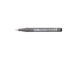Fineliner Artline Drawing Pen EK238, 0,8 mm, sort