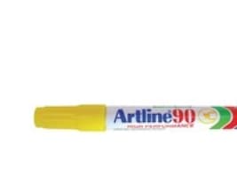Permanent marker Artline 90, 2,5 mm, gul