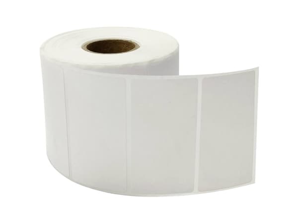 Renkforce etikettirulla 60 x 30 mm paperi Valkoinen 800 kpl Vahva tarttuvuus RF-5998012 Monikäyttöiset etiketit