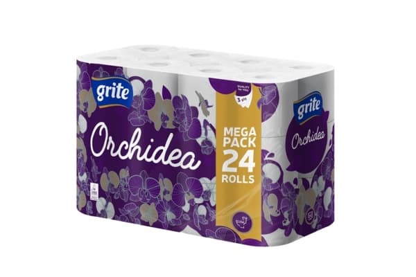 Paper Toilet Grite Orchidea 24Pcs 3Play