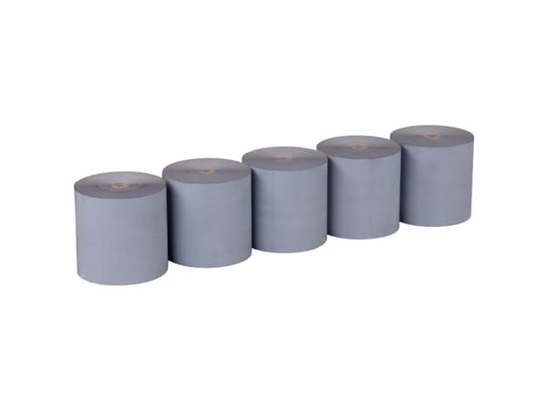 Cashroll, Blue4est, blå, 48g/m2 80mm x 80.00m Kerne diameter: 12mm, pakke a 5 ruller - (5 stk.)