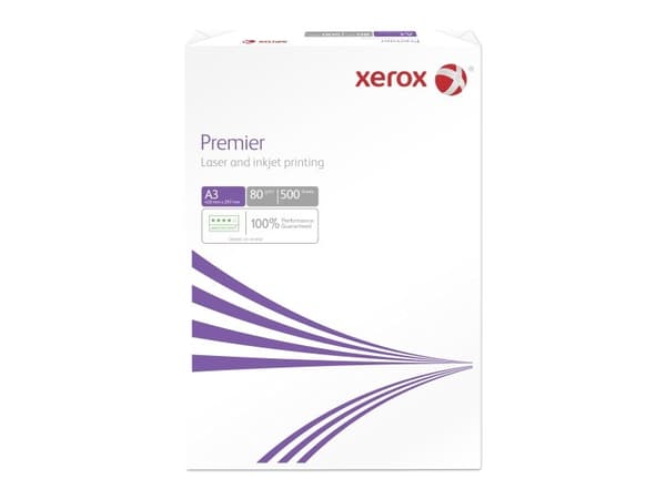Xerox 003R98761, Kopiointi, A3 (297x420 mm), 500 arkkia, 80 g/m², Valkoinen, 106 µm