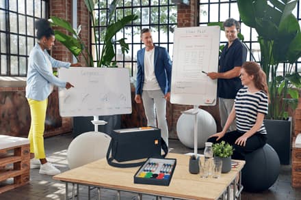 Nobo whiteboard tilbehørstaske - komplet med indhold