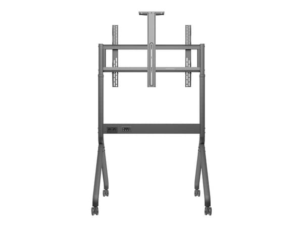 Multibrackets M Collaboration Floorstand - pyörillä varustettu vaunu - videoneuvottelujärjestelmän kaukosäätimelle - tumman antrasiitinharmaa - näytö