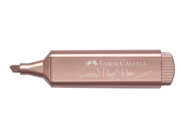 Faber-Castell TEXTLINER 46 Metallic - Överstrykningspenna - pearl rose - vattenbaserat bläck - 1-2-5 mm