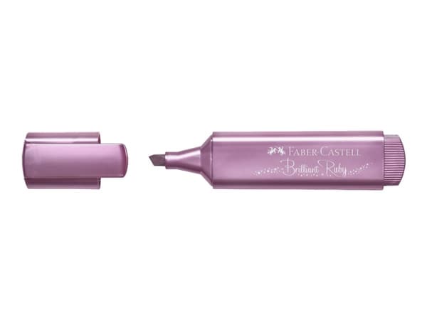 Faber-Castell TL 46, 1 kpl, Metallic pink, Vaaleanpunainen, Metallic ruby, Polypropeeni (PP), 1 mm