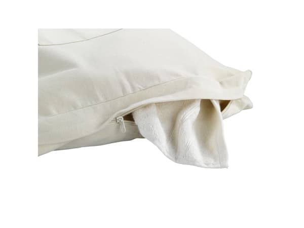 WENKO Canguro, 65 l, Bomull, Rustfritt stål, Beige, Sølv, Hengekrok, 520 mm, 100 mm