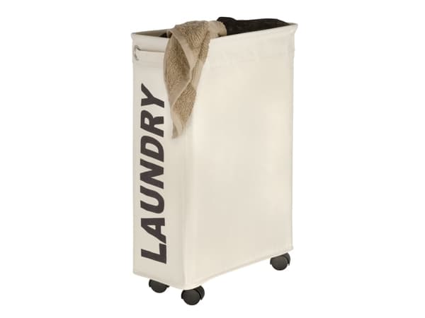 WENKO 3450113100, 43 l, Rektangulær, Polyester, Beige, Sort, 185 mm, 400 mm