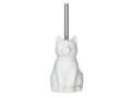 Pikkukuva 1 / 4: WENKO 24144100, Wc-harja & teline, Valkoinen, Keraaminen, 140 mm, 170 mm, 220 mm