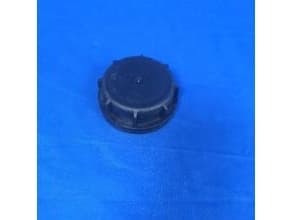 Kapsel Ø5.5xH2.6cm PE med Ring Til 5/10 Liter Plastdunk Sort,700 stk/krt