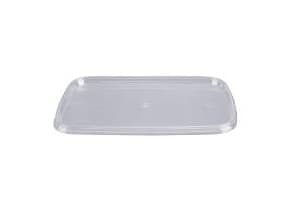 Plastlåg L192xB129xH8mm PP Til 1200ml Bøtte 1260stk Klar,stk - (1260 stk.)