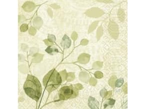 Serviet 3-lag L33xB33cm FSC Paisley Leaves,50 stk/pk