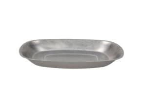 Fad Oval Tex Mex L25.5xB16.5xH2.8cm Rustfrit Stål,6 stk/pk