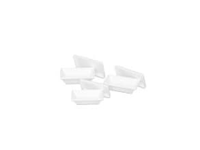 Isboks 750ml L20.8xB12.1xH6cm EPS Med Låg Hvid,234 stk/krt