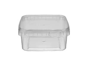 Bøtte 600ml L129xB129xH59mm PP 1/PL 3888stk Klar,1 stk - (3888 stk.)