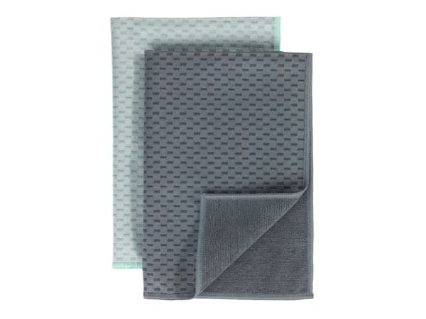 WENKO 54741100, Grønn, Grå, 40 x 60 cm, Monokromatisk, Polyamid, Polyester, Maskin Vask, 60 °C