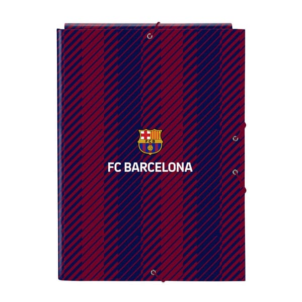 Organiser Folder F.C. Barcelona 24/25 Maroon Navy Blue A4 26 x 33.5 x 2.5 cm