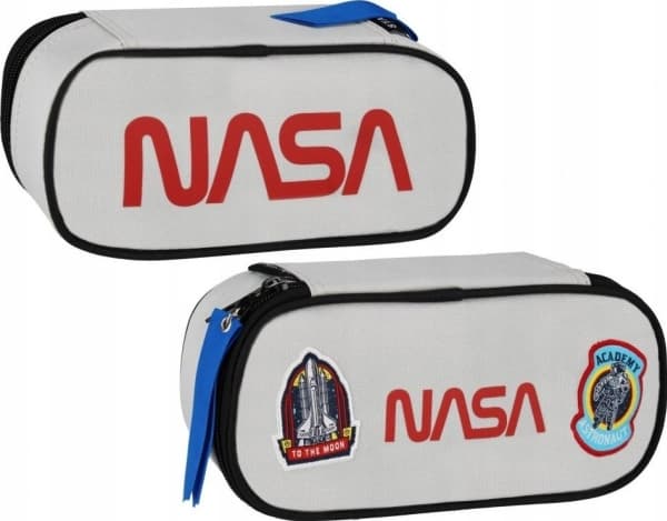 Piórnik Starpak PIORNIK SASZ OWAL 1ZAM NASA SZARA STK PB 12/48 PIORNIK SASZ OWAL 1ZAM NASA SZARA STK PB 12/48