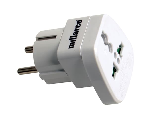 Work it by millarco® -yleissovitin alt i en 16 Amp / 250 voltti