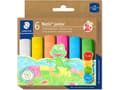 Miniatyrbilde 5 av 5: STAEDTLER Noris junior gatekritt, boks med 6 stk i maxi-format, firkantet, diameter: 20 mm, lite støv, - 1 stk (2365 C6)