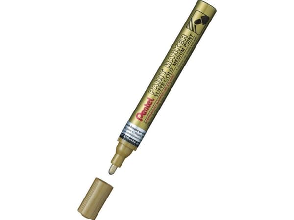 Pentel MMP10-X, kultainen, kultainen, 4,5 mm, 4,5 mm, 12 kpl