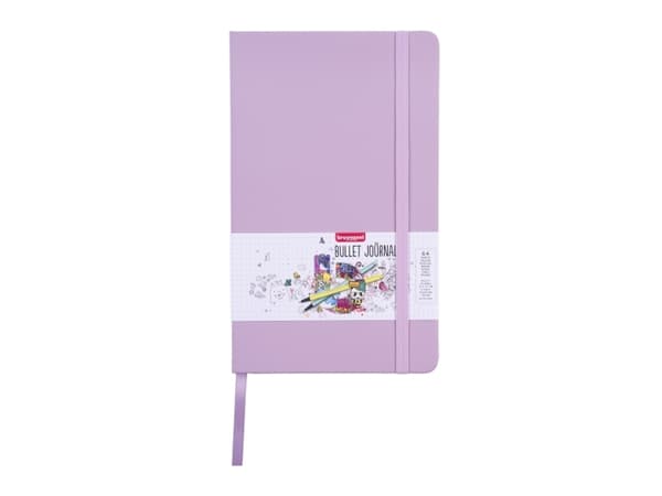 Bruynzeel Bullet journal Lilac | 13 x 21 cm, 140 g, 64 sheets