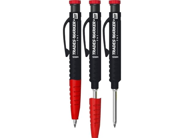 Markal Pencil Markal Trades Marker Dry 2IN1 Startsett