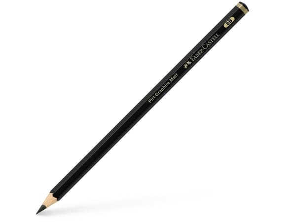 FABER-CASTELL lyijykynä Pitt Grafiitti Matt 8B 12s