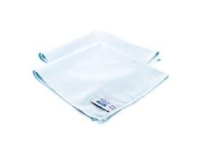 Microfiberklud Ultra Shine 40x40cm Svanemærket blå til glasrengøring,1 stk