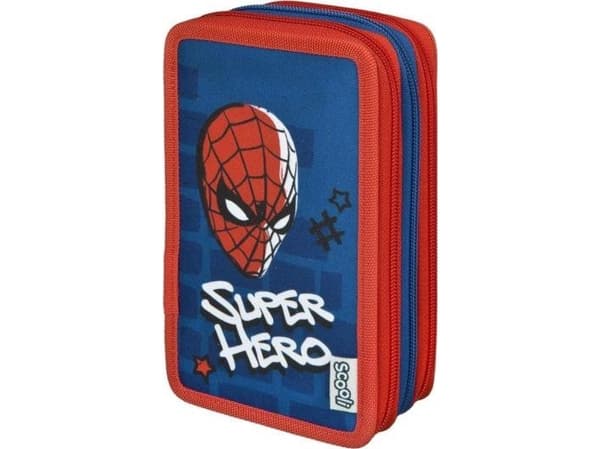 Undercover kynälaukku tarvikkeineen, Spider-Man - Hämähäkkimies