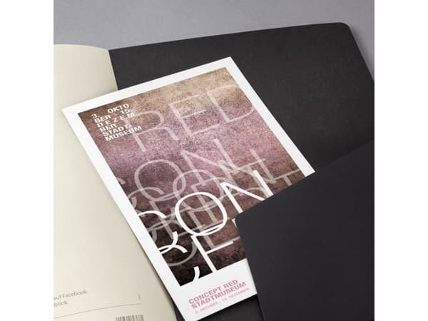 Sigel CONCEPTUM Notizbuch A6 64 Blätter Schwarz (CO865)