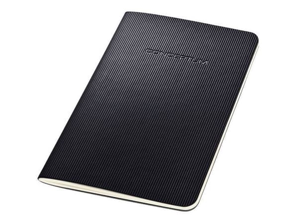 Sigel CONCEPTUM Notizbuch A6 64 Blätter Schwarz (CO865)