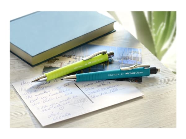 Faber-Castell POLY BALL XB - Kuulakärkikynä - sininen - erittäin leveä - sisäänvedettävä