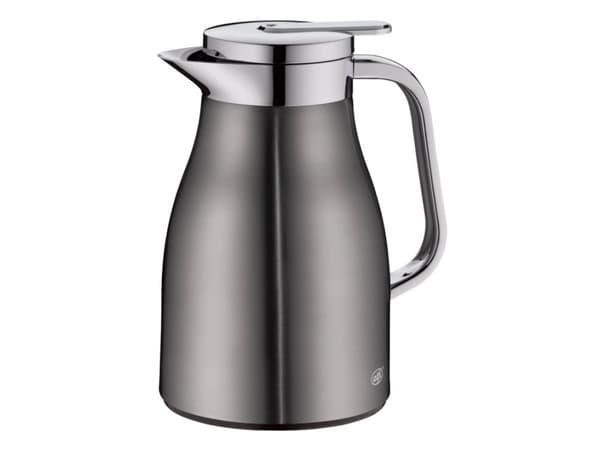 Alfi Skyline, Karaffel, 0,65 l, Grå, Sølv, Plast, Rustfritt stål, Rund, Plast