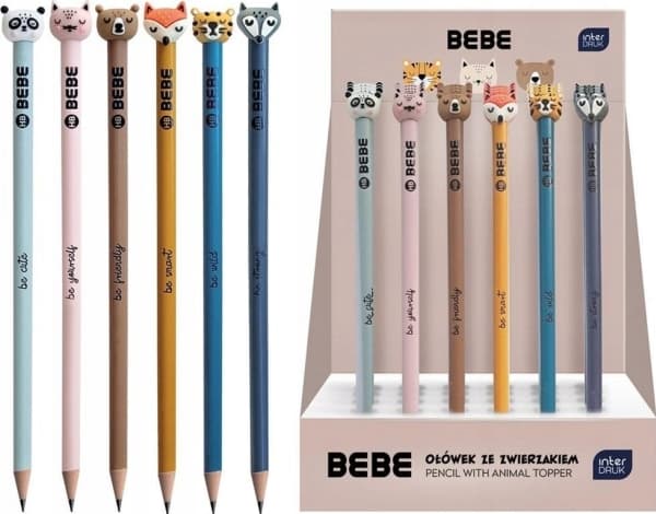 Interdruk BB Friends Animal Pencil (24st)