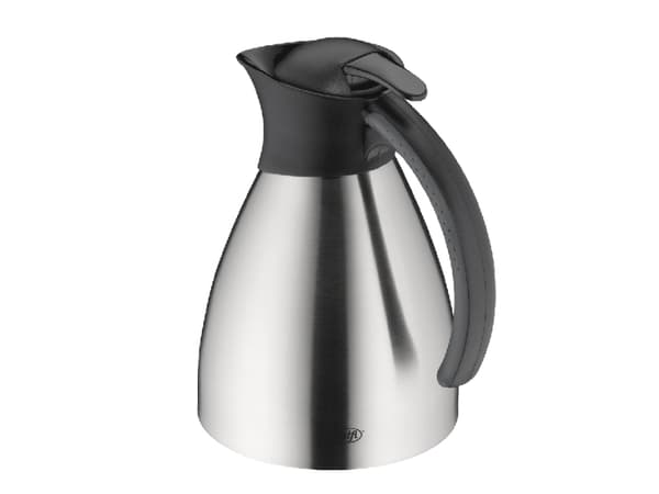Alfi 0787205100, Karaff, 1 l, Svart, Rostfritt stål, Rostfritt stål, Rund, Bono