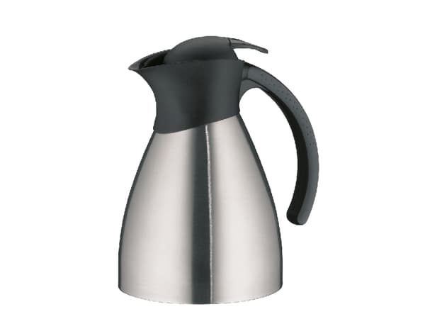Alfi 0787205100, Karahvi, 1 L, Musta, Ruostumaton teräs, Ruostumaton teräs, Pyöreä, Bono