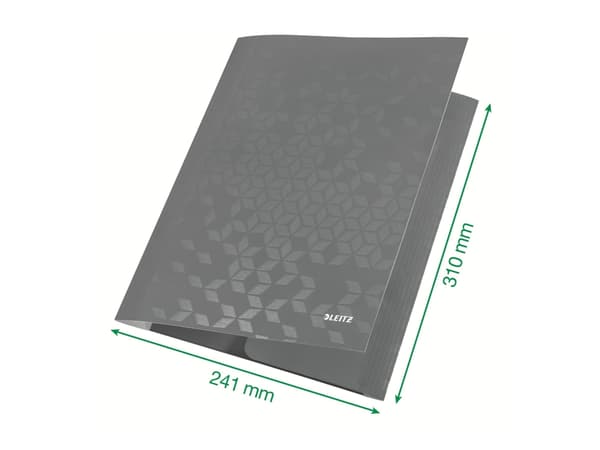 Leitz WOW - 3-fliksmappe - for A4 (210 x 297 mm) - kapasitet: 250 ark - tilgjengelig i ulike farger