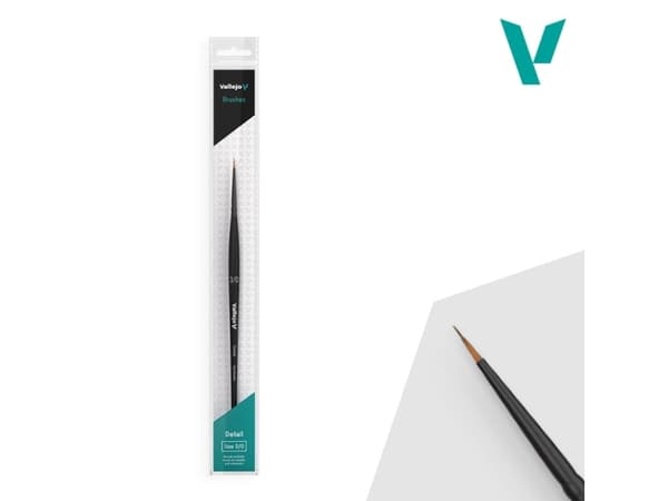 Vallejo Vallejo: B02030 - Detail - Round Brush - Synthetic 3/0
