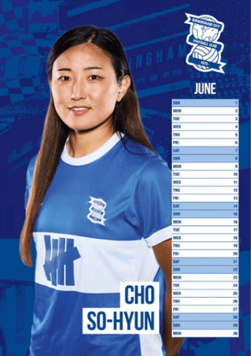 Birmingham City Fc  - 2025 A3 Calendar