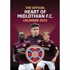 Hearts Fc  - 2025 A3 Calendar