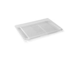 Bakke Zen Tapas 1-rum Rektangulær 1134ml L320xB250xH20mm RPET Klar,60 stk/ps - (60 stk.)