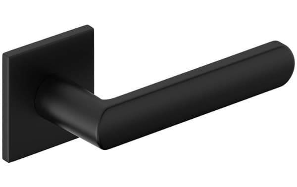 Metal_Bud Handle Door Luna Q Slim Black
