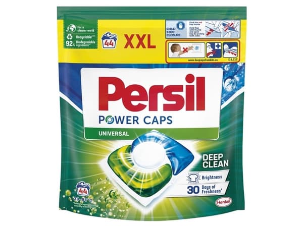 Caps Wash Persil Power Caps White 44Pce