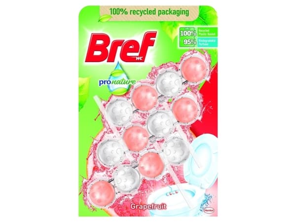 Cleaner-Fresh Wc Bref Prongrapefr 3X50g