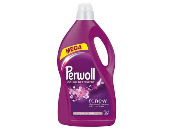 Vaskemiddel Liq Perwoll Blossom 75W 3,75L